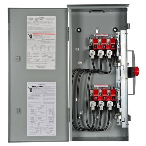 100 amp 3 pole electrical disconnect box|100a 3p fused disconnect.